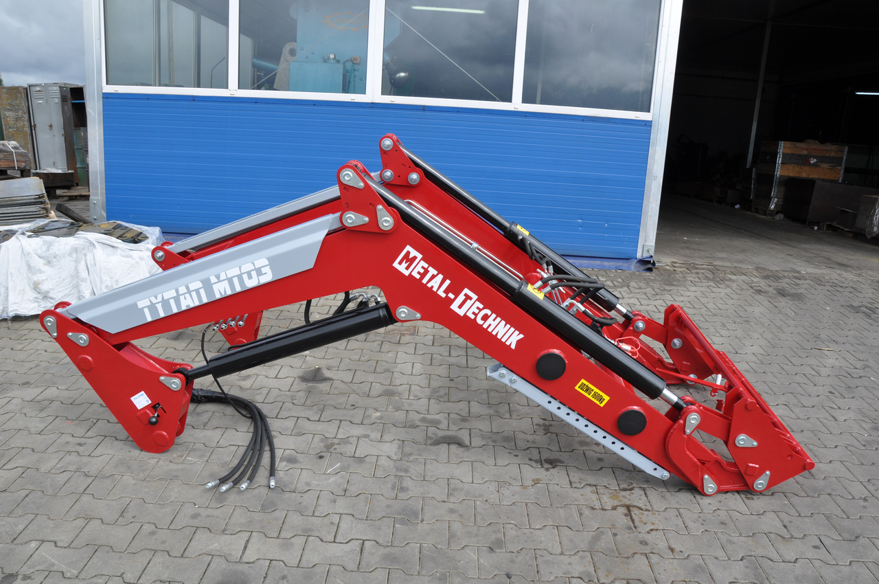 Metal-Technik Frontlader / Front loader / Chargeur frontal / Caricatore frontale / Фронтальный погрузчик / Ładowacz czołowy Tytan MT-03 - Frontlastar för traktor för Frontlastar för traktor: bild 3 Metal-Technik Frontlader / Front loader / Chargeur frontal / Caricatore frontale / Фронтальный погрузчик / Ładowacz czołowy Tytan MT-03 - Frontlastar för traktor för Frontlastar för traktor: bild 3