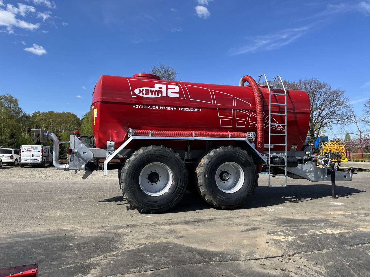 Spawex Gülletankwagen / Slurry tanker / Epandeur à lisier / Cisterna para purines / Сisterna per liquami / Wóz asenizacyjny 22 000 l - Gödselspridare: bild 5 Spawex Gülletankwagen / Slurry tanker / Epandeur à lisier / Cisterna para purines / Сisterna per liquami / Wóz asenizacyjny 22 000 l - Gödselspridare: bild 5