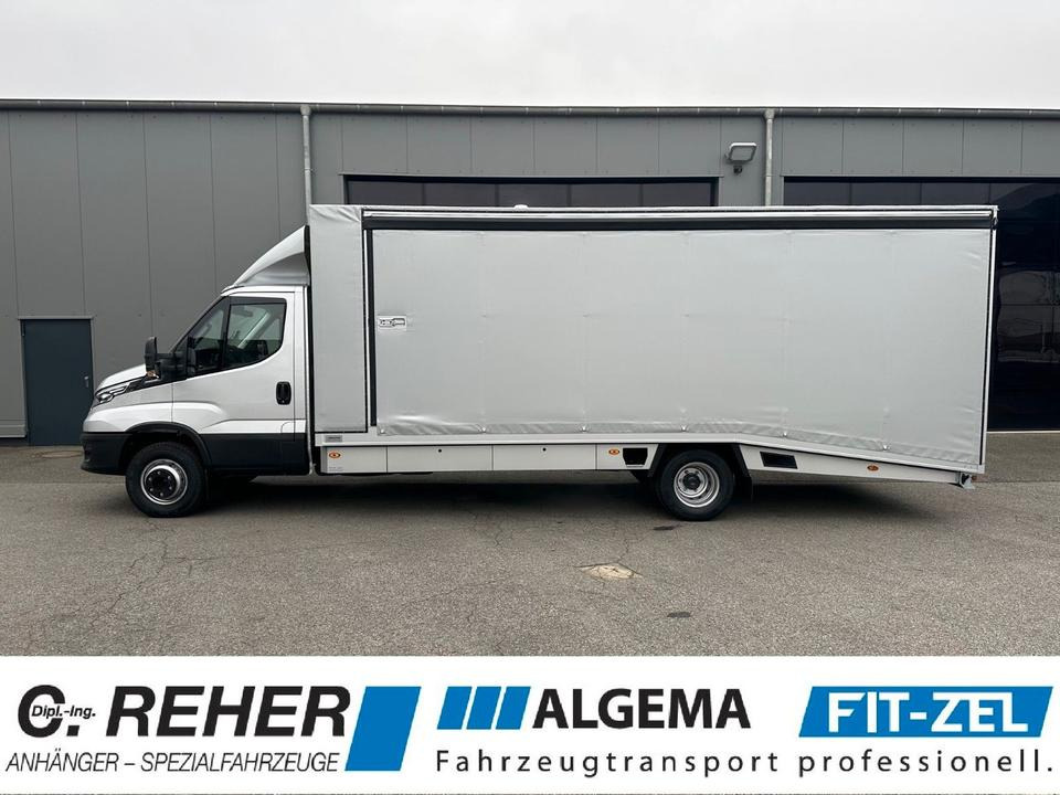 Algema IVECO FESTPLATEAU + Planenaufbau 3,6 to Nutzlast - Biltransportbil lastbil, Transportbil: bild 1 Algema IVECO FESTPLATEAU + Planenaufbau 3,6 to Nutzlast - Biltransportbil lastbil, Transportbil: bild 1