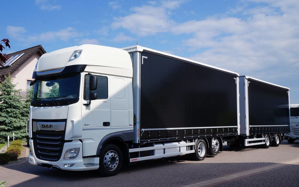 DAF XF 480 EURO 6 ZESTAW TANDEM PRZEJAZDOWY 120 M3 7,7 M + 7,7 M WECON - Kapellbil: bild 2 DAF XF 480 EURO 6 ZESTAW TANDEM PRZEJAZDOWY 120 M3 7,7 M + 7,7 M WECON - Kapellbil: bild 2