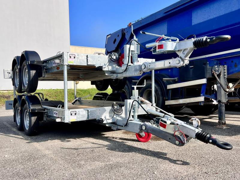 Ecim E350AF REMORQUE PORTE ENGINS 2 ESSIEUX 3T5 NEUVE - Biltransportsläp: bild 3 Ecim E350AF REMORQUE PORTE ENGINS 2 ESSIEUX 3T5 NEUVE - Biltransportsläp: bild 3