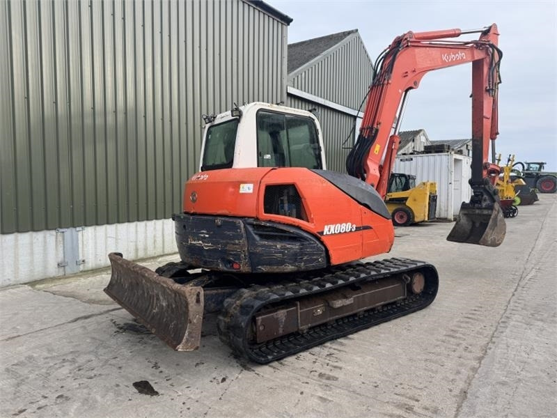 Kubota Kubota KX080-3 Digger - Bandgrävare: bild 4 Kubota Kubota KX080-3 Digger - Bandgrävare: bild 4
