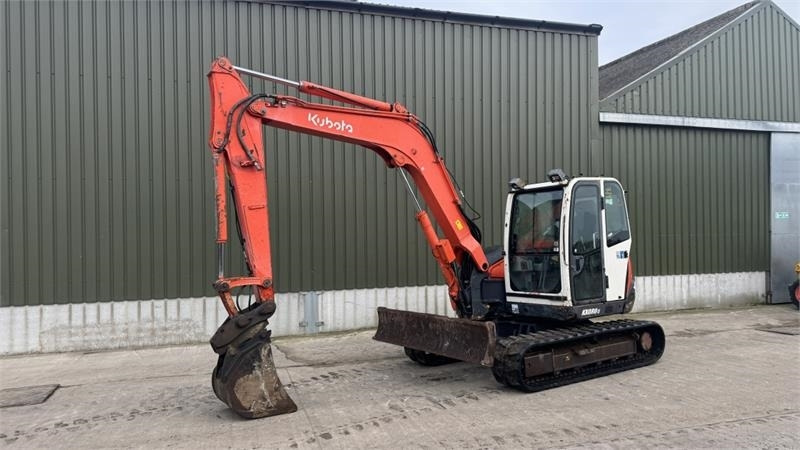 Kubota Kubota KX080-3 Digger - Bandgrävare: bild 1 Kubota Kubota KX080-3 Digger - Bandgrävare: bild 1