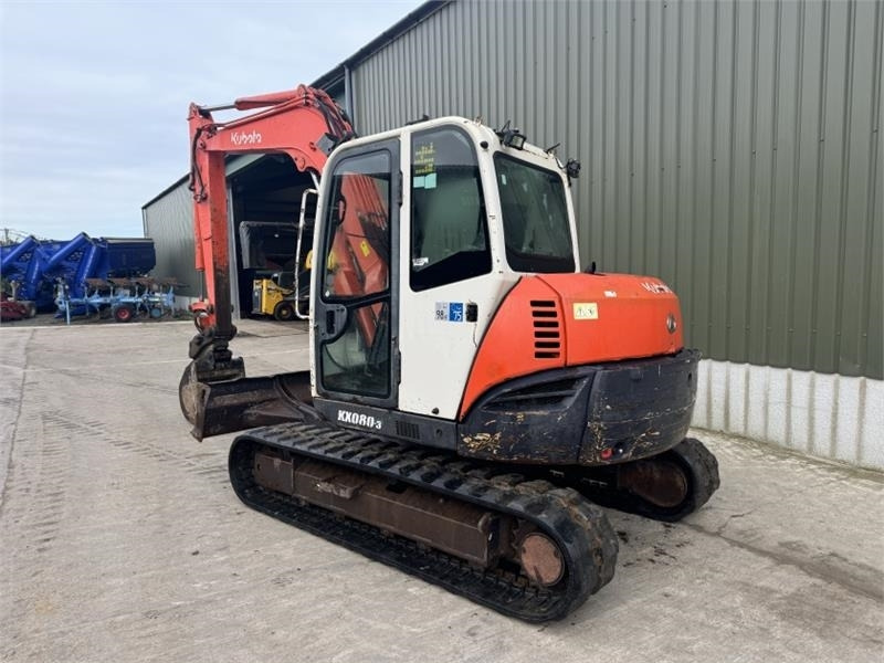 Kubota Kubota KX080-3 Digger - Bandgrävare: bild 2 Kubota Kubota KX080-3 Digger - Bandgrävare: bild 2
