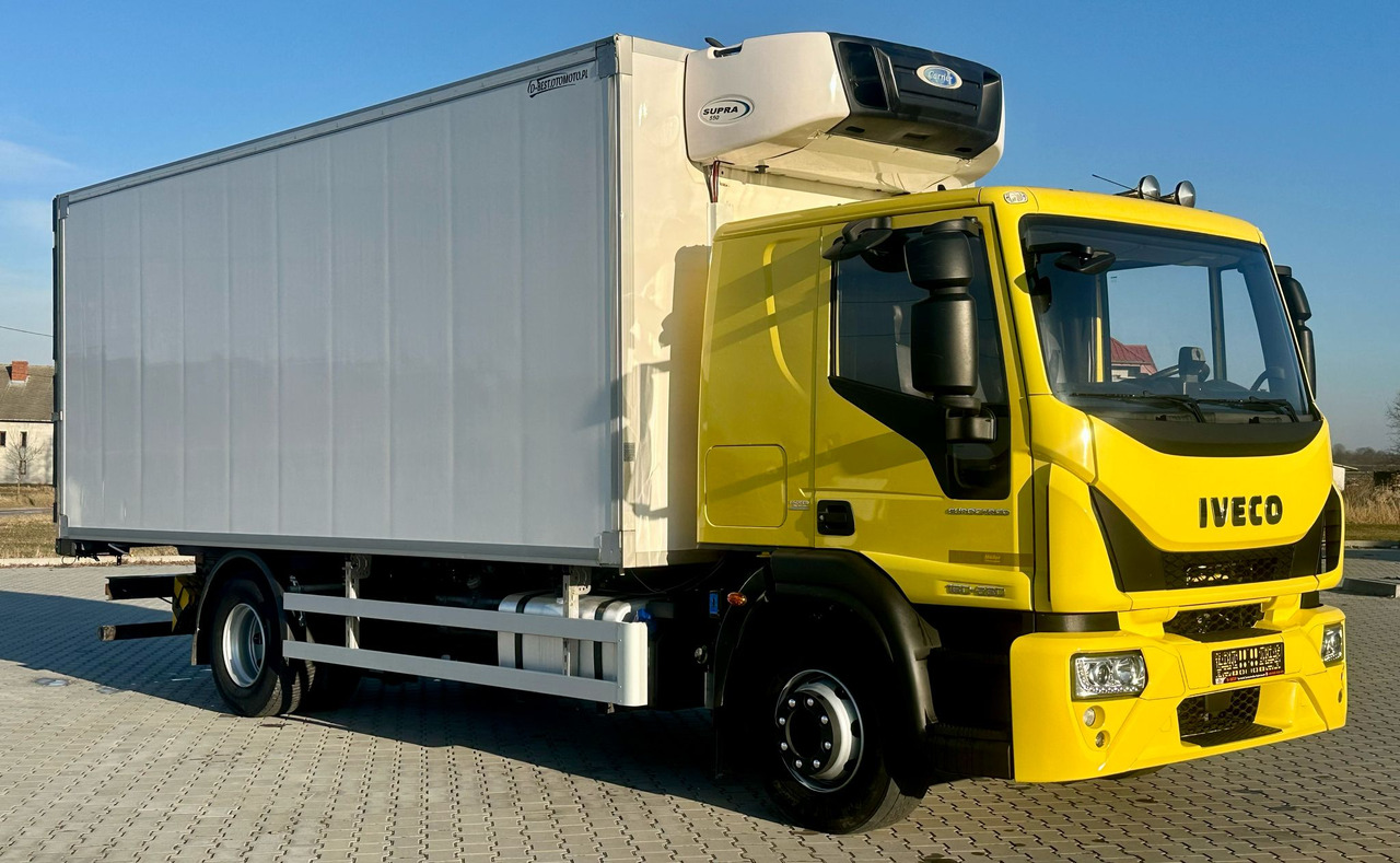 IVECO EUROCARGO 160-280 / CHŁODNIA / 6.1 M DŁUGOŚCI / 15 EUROPALET / AUTOMAT / SYPIALKA / NISKI PRZEBIEG / 16 TON DMC / CARRIER SPALINOWO - ELEKTRYCZNY / 2018 ROK - Kylbil lastbil: bild 1 IVECO EUROCARGO 160-280 / CHŁODNIA / 6.1 M DŁUGOŚCI / 15 EUROPALET / AUTOMAT / SYPIALKA / NISKI PRZEBIEG / 16 TON DMC / CARRIER SPALINOWO - ELEKTRYCZNY / 2018 ROK - Kylbil lastbil: bild 1