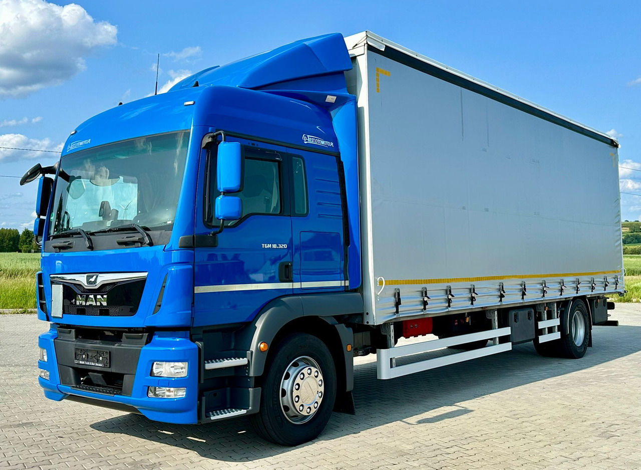 MAN TGM 18.320 / FIRANKA / 20 EUROPALET / 8.3 M DŁUGOŚCI / AUTOMAT / SYPIALKA / 2018 ROK / 9 809 KG ŁADOWNOŚCI - Kapellbil: bild 2 MAN TGM 18.320 / FIRANKA / 20 EUROPALET / 8.3 M DŁUGOŚCI / AUTOMAT / SYPIALKA / 2018 ROK / 9 809 KG ŁADOWNOŚCI - Kapellbil: bild 2