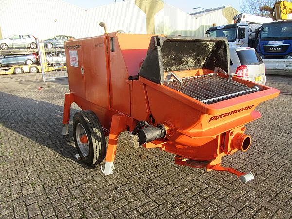 2014 PUTZMEISTER BSA 1005 DC concrete pump - Stationär betongpump: bild 4 2014 PUTZMEISTER BSA 1005 DC concrete pump - Stationär betongpump: bild 4