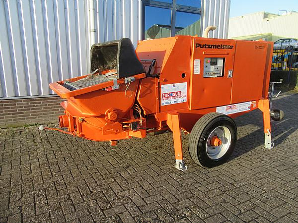 2014 PUTZMEISTER BSA 1005 DC concrete pump - Stationär betongpump: bild 2 2014 PUTZMEISTER BSA 1005 DC concrete pump - Stationär betongpump: bild 2