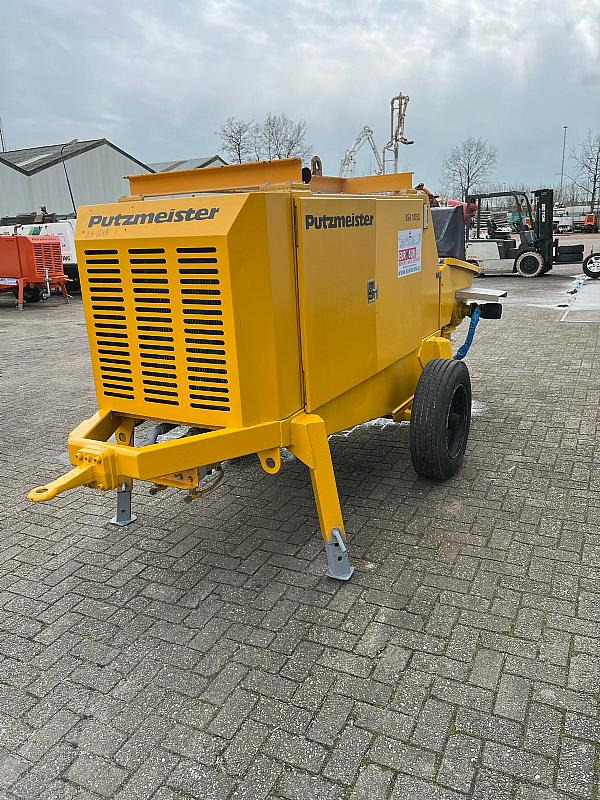 2014 PUTZMEISTER BSA1005 DC trailer mounted. - Stationär betongpump: bild 1 2014 PUTZMEISTER BSA1005 DC trailer mounted. - Stationär betongpump: bild 1