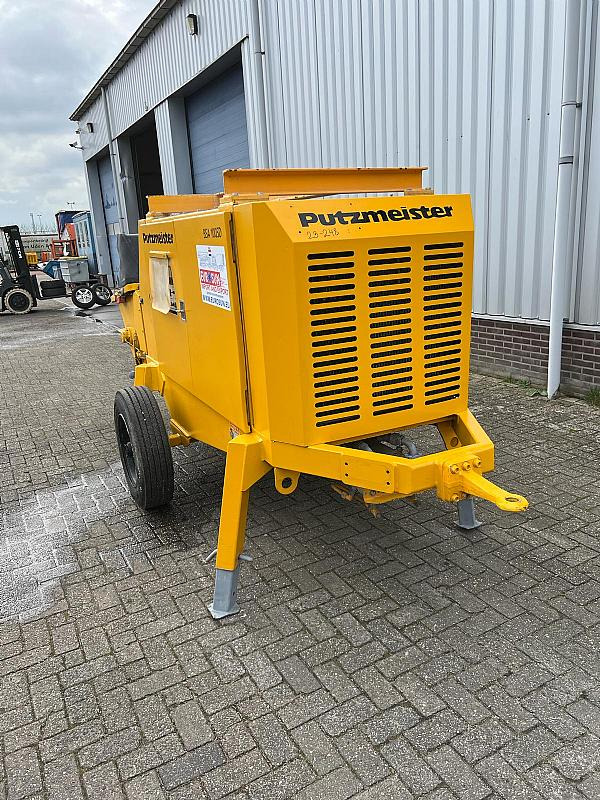 2014 PUTZMEISTER BSA1005 DC trailer mounted. - Stationär betongpump: bild 3 2014 PUTZMEISTER BSA1005 DC trailer mounted. - Stationär betongpump: bild 3