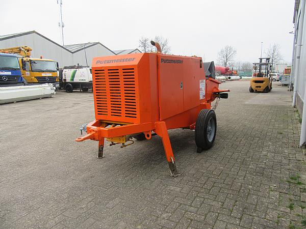 2014 PUTZMEISTER BSA1005 DC trailer mounted. - Stationär betongpump: bild 4 2014 PUTZMEISTER BSA1005 DC trailer mounted. - Stationär betongpump: bild 4