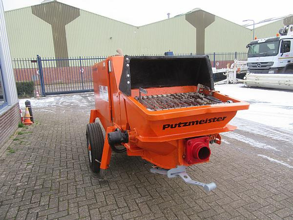 2014 PUTZMEISTER BSA1005 DC trailer mounted. - Stationär betongpump: bild 3 2014 PUTZMEISTER BSA1005 DC trailer mounted. - Stationär betongpump: bild 3