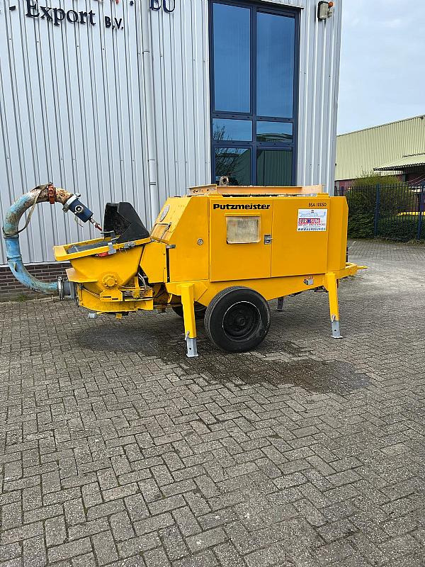 2014 PUTZMEISTER BSA1005 DC trailer mounted. - Stationär betongpump: bild 2 2014 PUTZMEISTER BSA1005 DC trailer mounted. - Stationär betongpump: bild 2