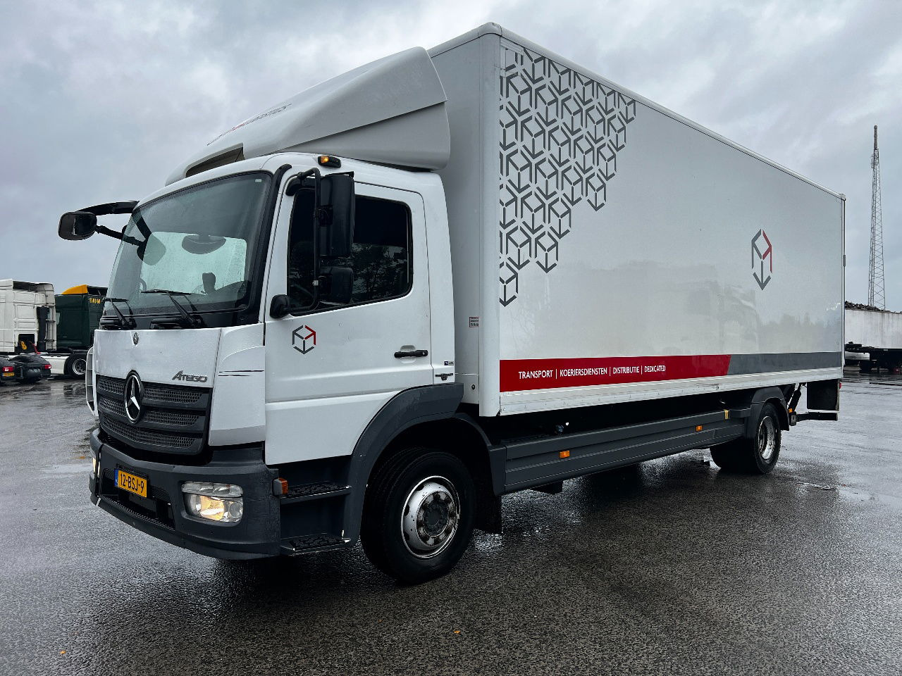 Mercedes-Benz Atego 1218 Euro 6, Full steel suspension - Lastbil med skåp: bild 1 Mercedes-Benz Atego 1218 Euro 6, Full steel suspension - Lastbil med skåp: bild 1