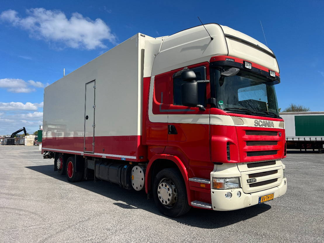 Scania R420 Topline 6x2, Retarder - Lastbil med skåp: bild 2 Scania R420 Topline 6x2, Retarder - Lastbil med skåp: bild 2