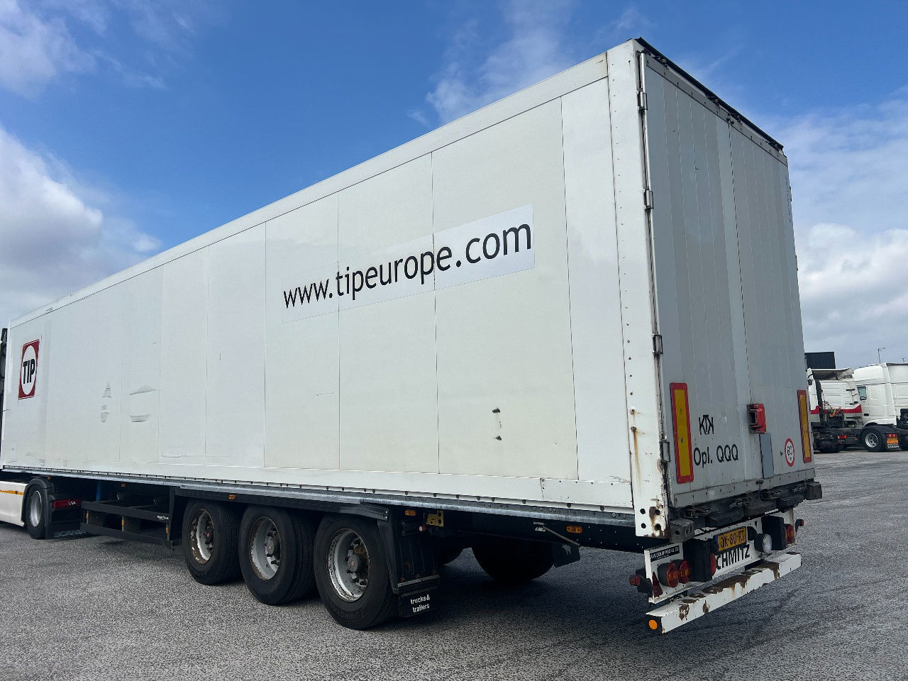 Schmitz Cargobull Isoliert koffer, SAF achsen - Skåp semitrailer: bild 4 Schmitz Cargobull Isoliert koffer, SAF achsen - Skåp semitrailer: bild 4