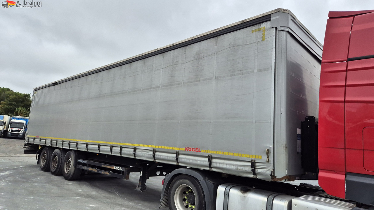 Kögel SN24 Standard, neutrale Plane Edscha, XXL Zertifikat - Kapelltrailer: bild 1 Kögel SN24 Standard, neutrale Plane Edscha, XXL Zertifikat - Kapelltrailer: bild 1