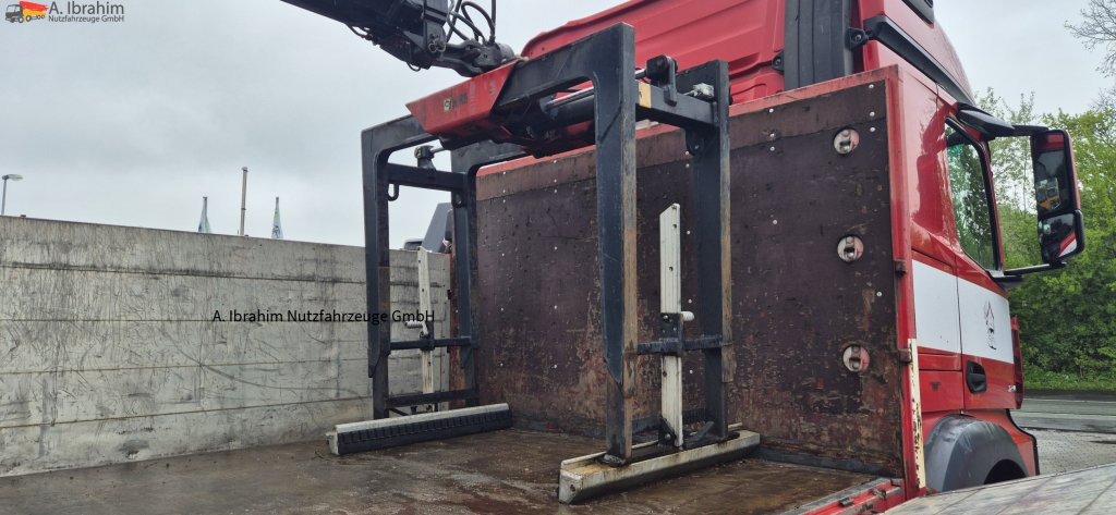 Mercedes-Benz DB 2545 HIAB 166 mit Zange. Lift-Lenkachse einsatzbereit - Flakbil, Kranbil: bild 3 Mercedes-Benz DB 2545 HIAB 166 mit Zange. Lift-Lenkachse einsatzbereit - Flakbil, Kranbil: bild 3
