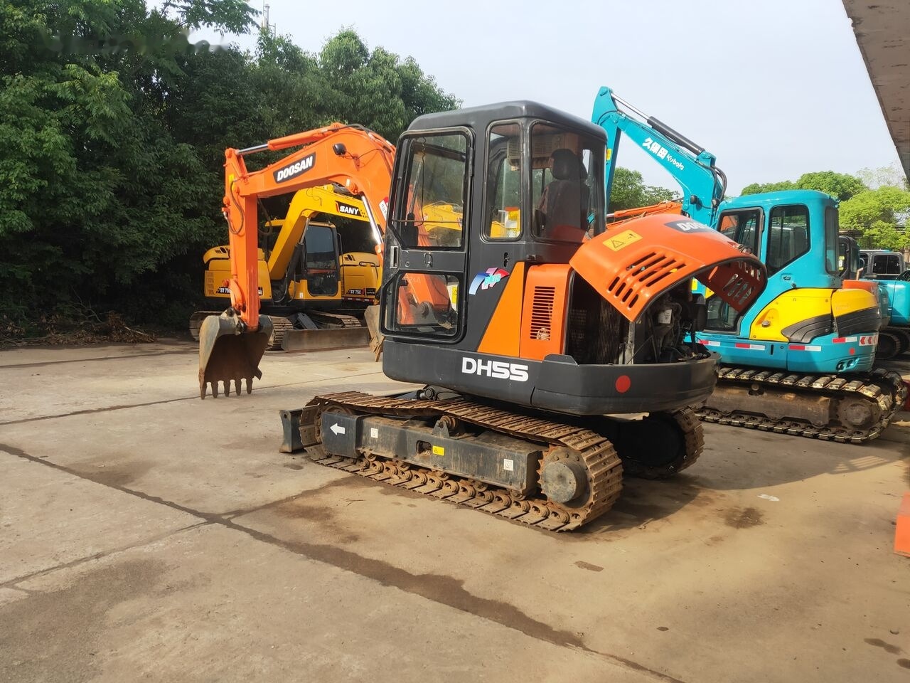 Doosan DH55 - Minigrävmaskin: bild 2 Doosan DH55 - Minigrävmaskin: bild 2