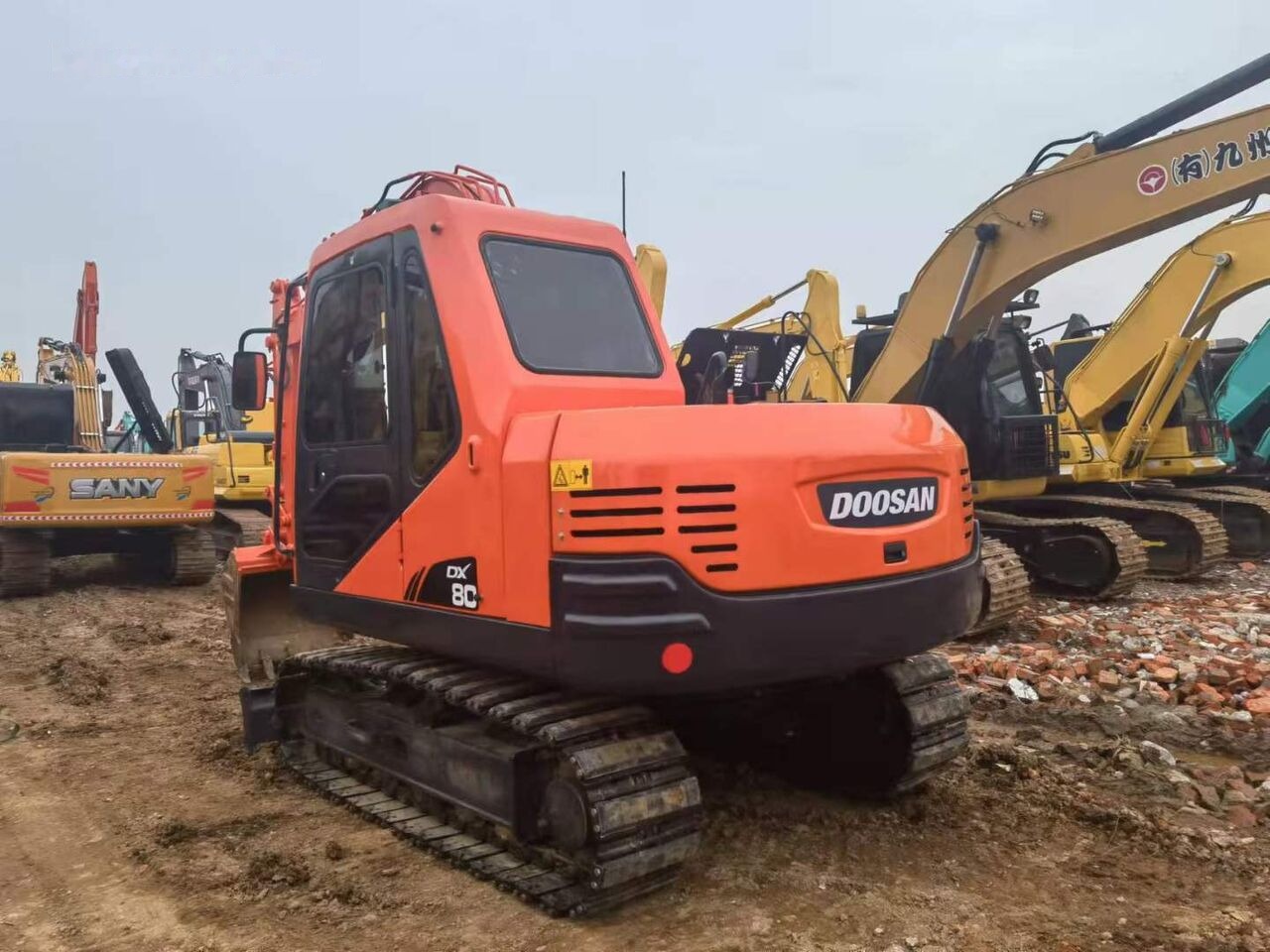 Doosan DX80 - Bandgrävare: bild 5 Doosan DX80 - Bandgrävare: bild 5