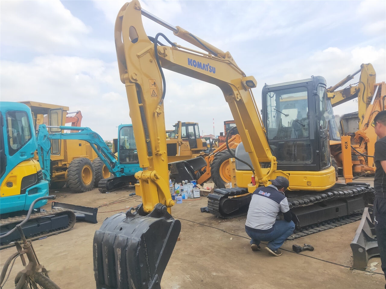 Komatsu PC50MR - Minigrävmaskin: bild 5 Komatsu PC50MR - Minigrävmaskin: bild 5
