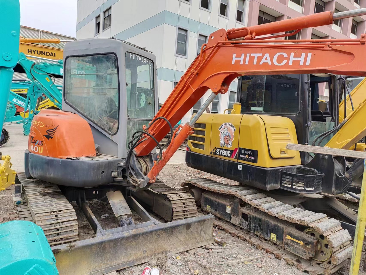 HITACHI ZX40U - Minigrävmaskin: bild 4 HITACHI ZX40U - Minigrävmaskin: bild 4