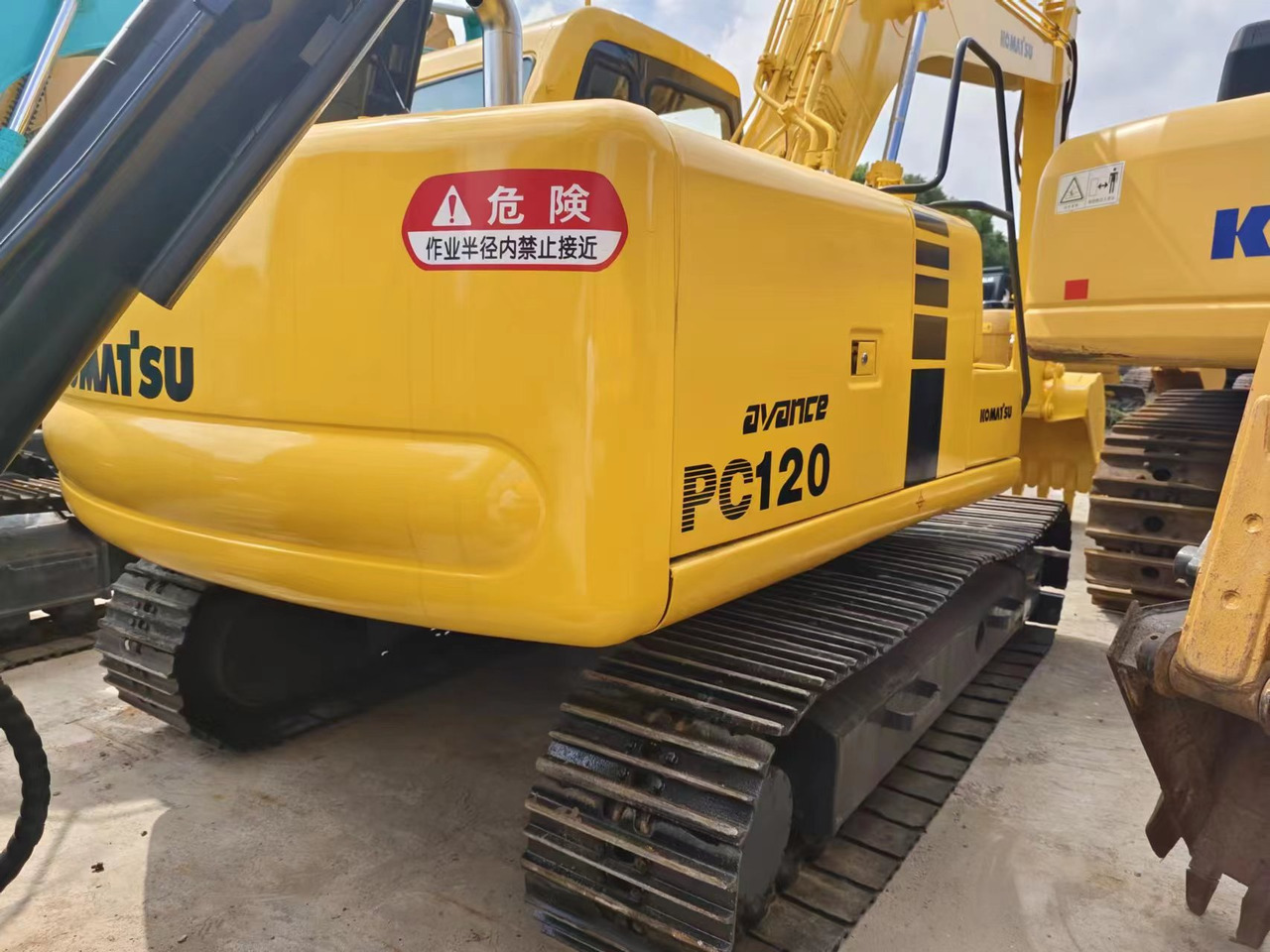 KOMATSU PC120-6 - Bandgrävare: bild 2 KOMATSU PC120-6 - Bandgrävare: bild 2