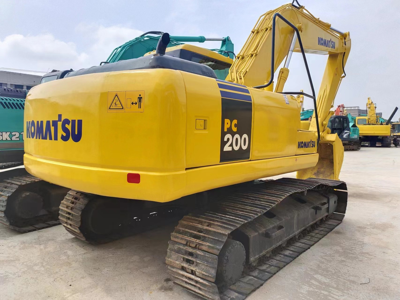 KOMATSU PC200-7 - Bandgrävare: bild 2 KOMATSU PC200-7 - Bandgrävare: bild 2