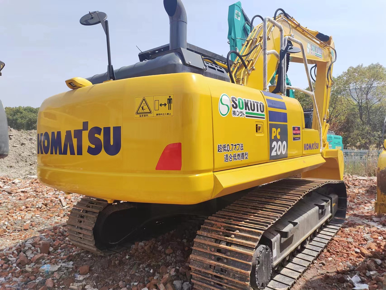 KOMATSU PC200-8N1 - Bandgrävare: bild 3 KOMATSU PC200-8N1 - Bandgrävare: bild 3