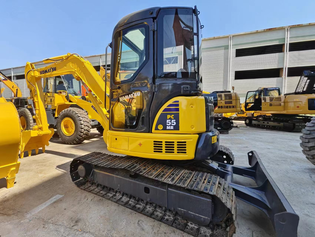 KOMATSU PC55MR - Minigrävmaskin: bild 4 KOMATSU PC55MR - Minigrävmaskin: bild 4