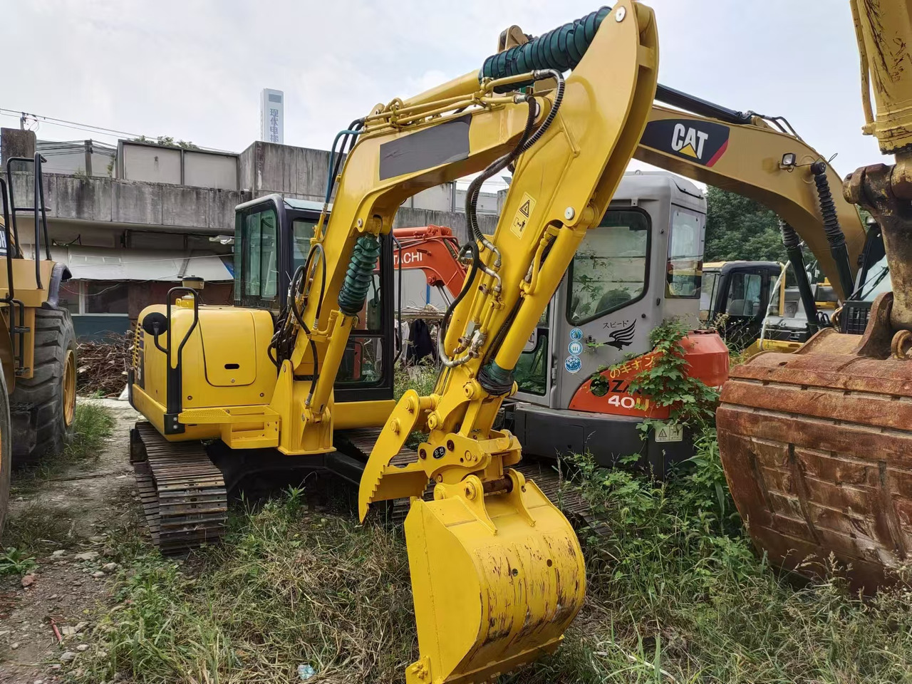 Minigrävmaskin KOMATSU PC56-7 PC56: bild 7