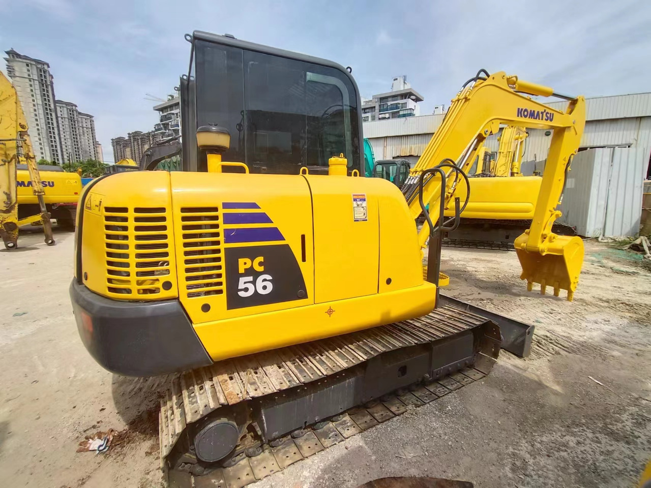 KOMATSU PC56 komatsu mini excavator PC55 PC60 - Minigrävmaskin: bild 4 KOMATSU PC56 komatsu mini excavator PC55 PC60 - Minigrävmaskin: bild 4
