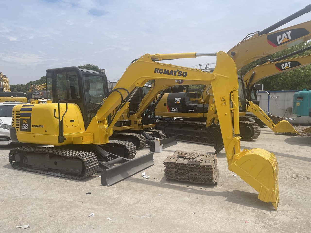 KOMATSU PC58 - Minigrävmaskin: bild 2 KOMATSU PC58 - Minigrävmaskin: bild 2