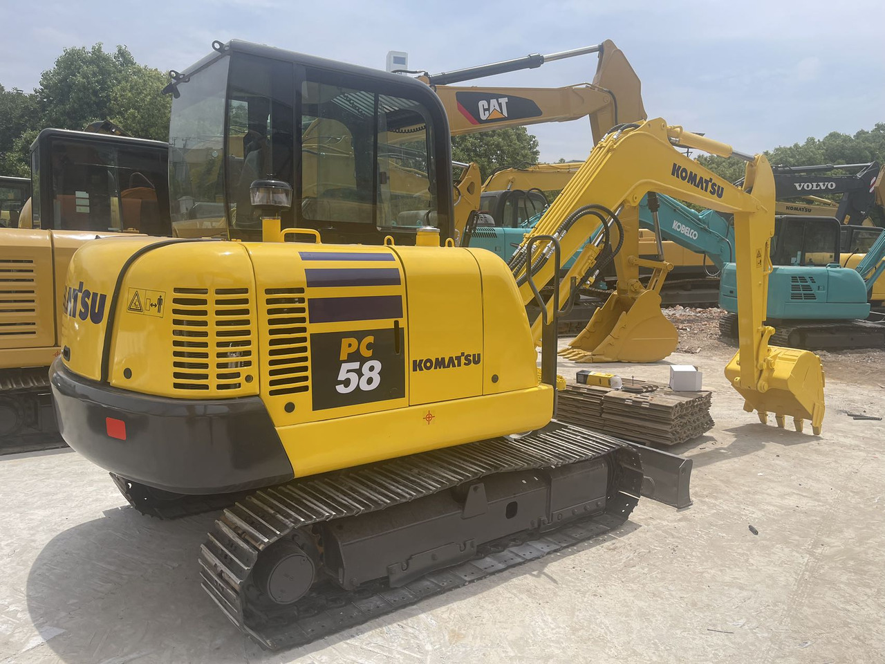 KOMATSU PC58 - Minigrävmaskin: bild 1 KOMATSU PC58 - Minigrävmaskin: bild 1