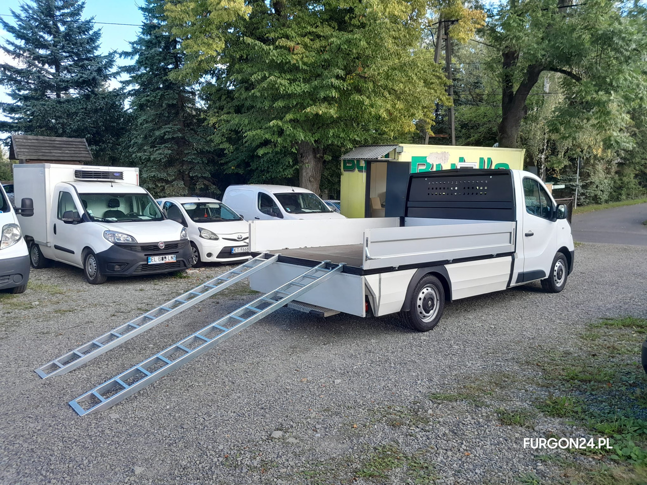 RENAULT TRAFIC PLATFORMA DO ZABUDOWY NR 625 - Transportbil med tippflak: bild 5 RENAULT TRAFIC PLATFORMA DO ZABUDOWY NR 625 - Transportbil med tippflak: bild 5