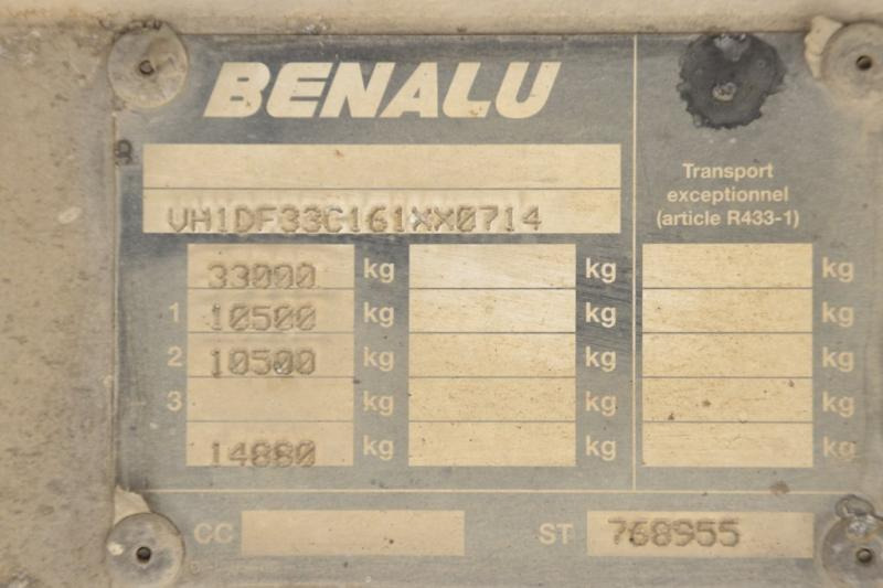 Benalu ALU + 2X BLAD/BLAD-SPRING-STEEL - Tippbil semitrailer: bild 5 Benalu ALU + 2X BLAD/BLAD-SPRING-STEEL - Tippbil semitrailer: bild 5