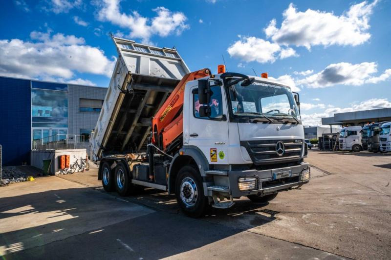 Mercedes AXOR 2633+BIBENNE+PALFINGER 18T/m /3XHydr. - Tippbil lastbil, Kranbil: bild 2 Mercedes AXOR 2633+BIBENNE+PALFINGER 18T/m /3XHydr. - Tippbil lastbil, Kranbil: bild 2