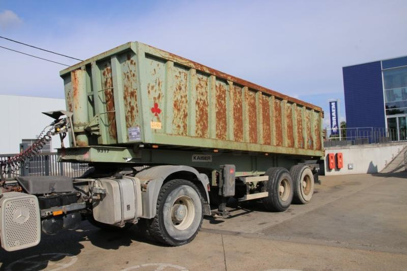 ROBUSTE-KAISER ROBUSTE KAISER - 25 M3 - 2X STEEL/LAMES SUSP. - Tippbil semitrailer: bild 1 ROBUSTE-KAISER ROBUSTE KAISER - 25 M3 - 2X STEEL/LAMES SUSP. - Tippbil semitrailer: bild 1