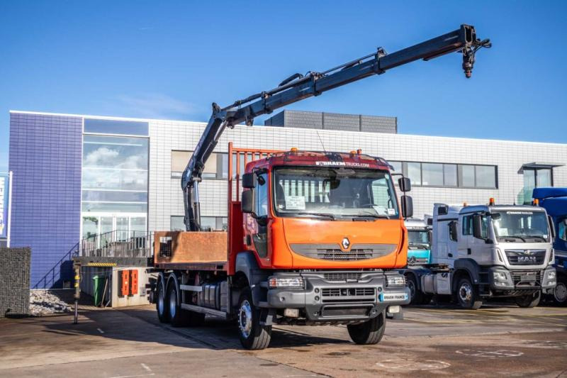 Renault KERAX 380DXI+E5+PK16TM/3EXT - Flakbil, Kranbil: bild 2 Renault KERAX 380DXI+E5+PK16TM/3EXT - Flakbil, Kranbil: bild 2
