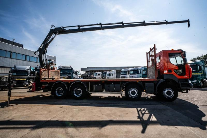 Renault KERAX 430 DXI+ HIAB 16 T/m + 5 EXT - Flakbil, Kranbil: bild 5 Renault KERAX 430 DXI+ HIAB 16 T/m + 5 EXT - Flakbil, Kranbil: bild 5
