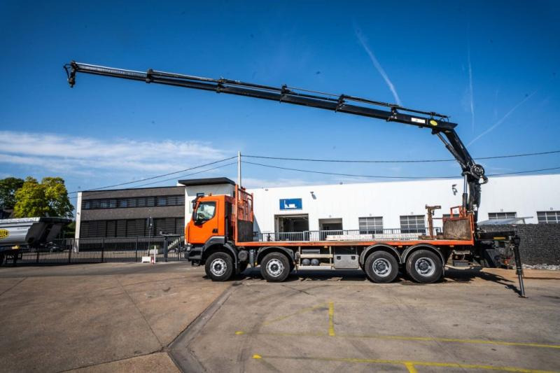 Renault KERAX 430 DXI+ HIAB 16 T/m + 5 EXT - Flakbil, Kranbil: bild 2 Renault KERAX 430 DXI+ HIAB 16 T/m + 5 EXT - Flakbil, Kranbil: bild 2