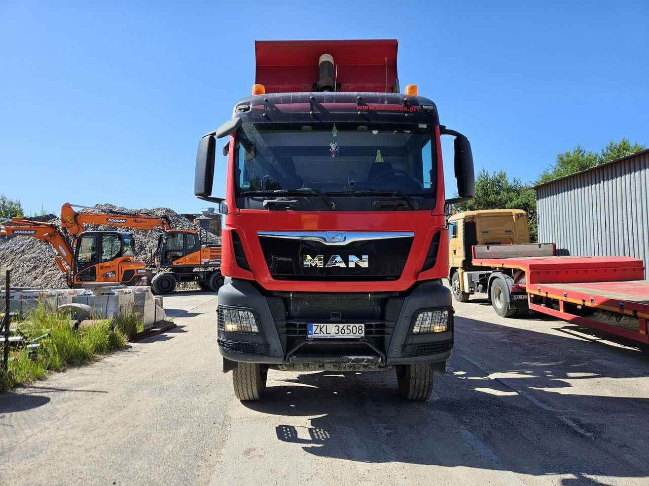 MAN TGS 41.480 8x8 - Tipper - Tippbil lastbil: bild 2 MAN TGS 41.480 8x8 - Tipper - Tippbil lastbil: bild 2