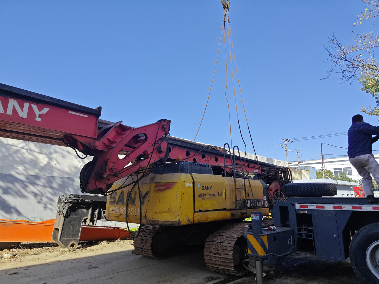 SANY SR205 Rotary Drill USED Crawler Drill rig - Borrmaskin: bild 2 SANY SR205 Rotary Drill USED Crawler Drill rig - Borrmaskin: bild 2