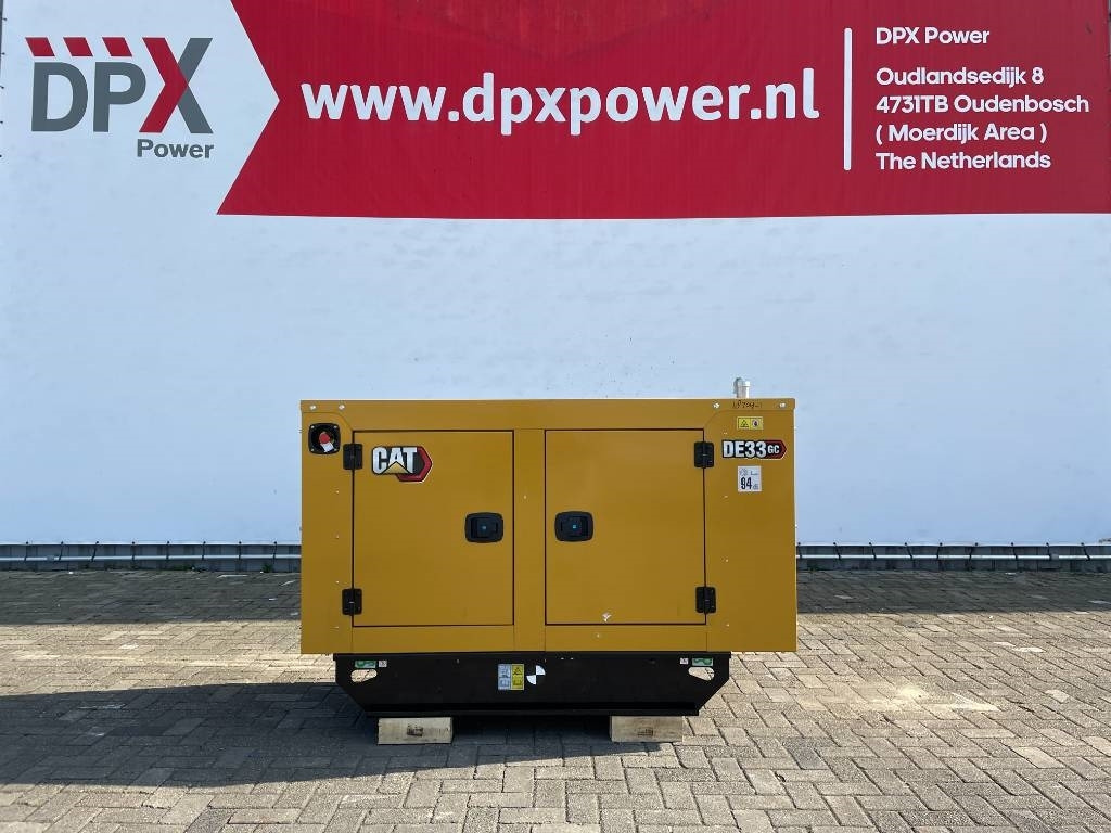 CAT DE33GC - 33 kVA Stand-by Generator Set - DPX-18204 - Elgenerator: bild 1 CAT DE33GC - 33 kVA Stand-by Generator Set - DPX-18204 - Elgenerator: bild 1