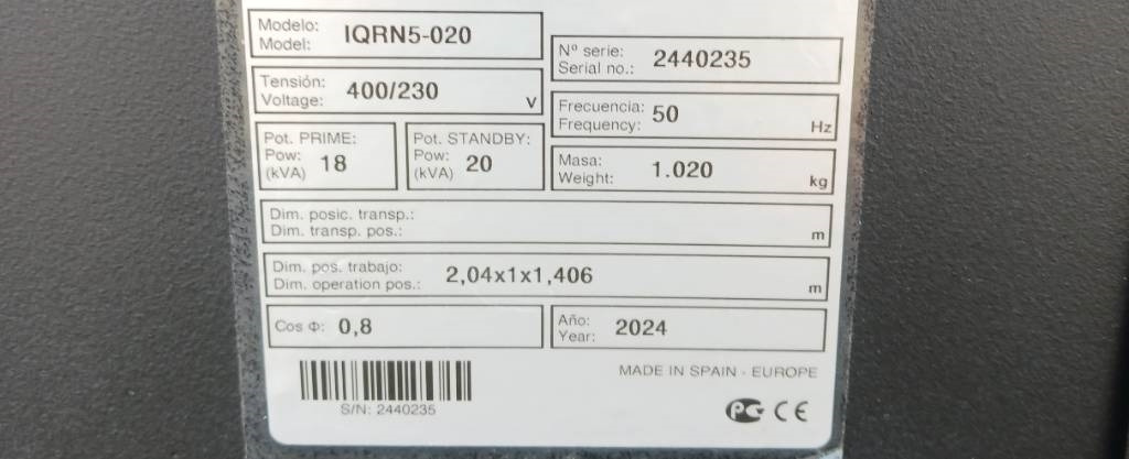 Kubota V2203M - 20 kVA Stage V - DPX-19003 - Elgenerator: bild 5 Kubota V2203M - 20 kVA Stage V - DPX-19003 - Elgenerator: bild 5