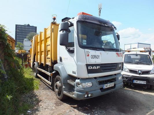 DAF LF WYWÓZ ŚMIECI - Sopbil: bild 1 DAF LF WYWÓZ ŚMIECI - Sopbil: bild 1
