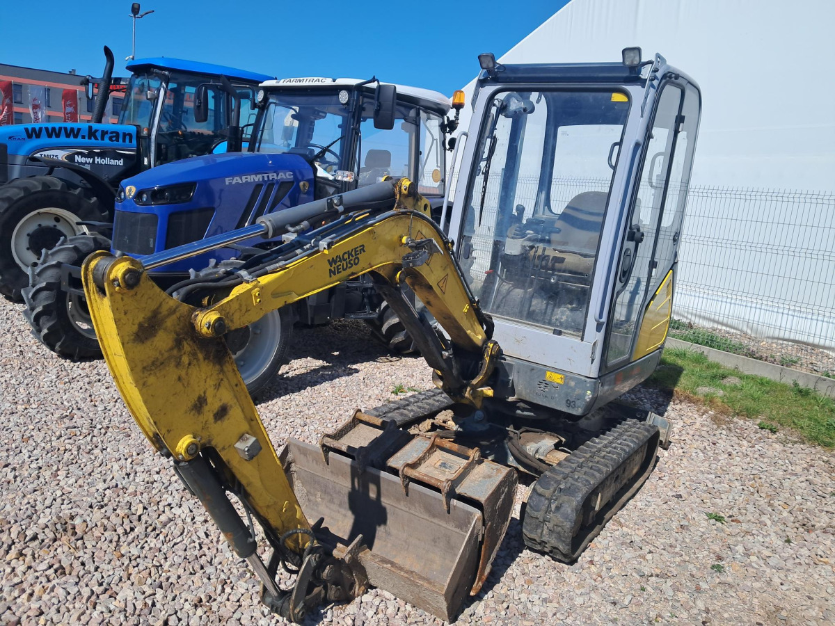 Minikoparka gąsienicowa WACKER NEUSON ET18 - 2021 - 1597 mth - 3 łyżki - Minigrävmaskin: bild 2 Minikoparka gąsienicowa WACKER NEUSON ET18 - 2021 - 1597 mth - 3 łyżki - Minigrävmaskin: bild 2