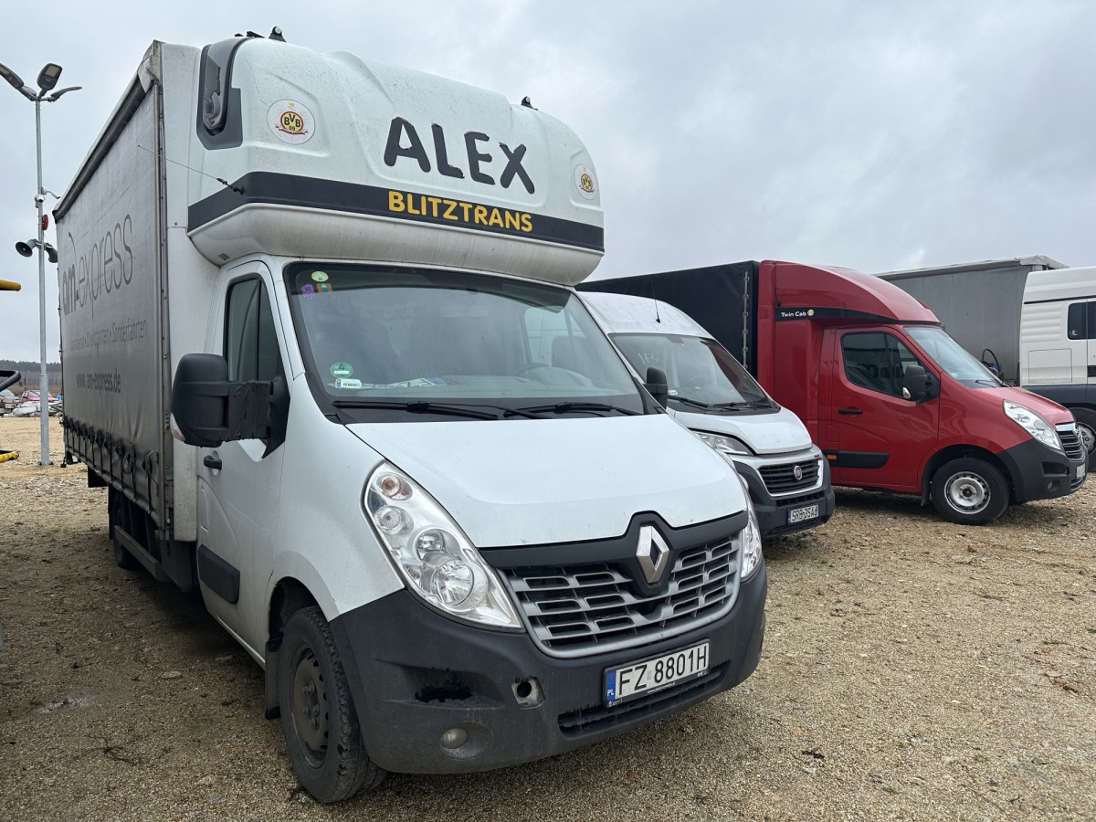 RENAULT MASTER PLANDEKA - Transportbil med kapell: bild 1 RENAULT MASTER PLANDEKA - Transportbil med kapell: bild 1