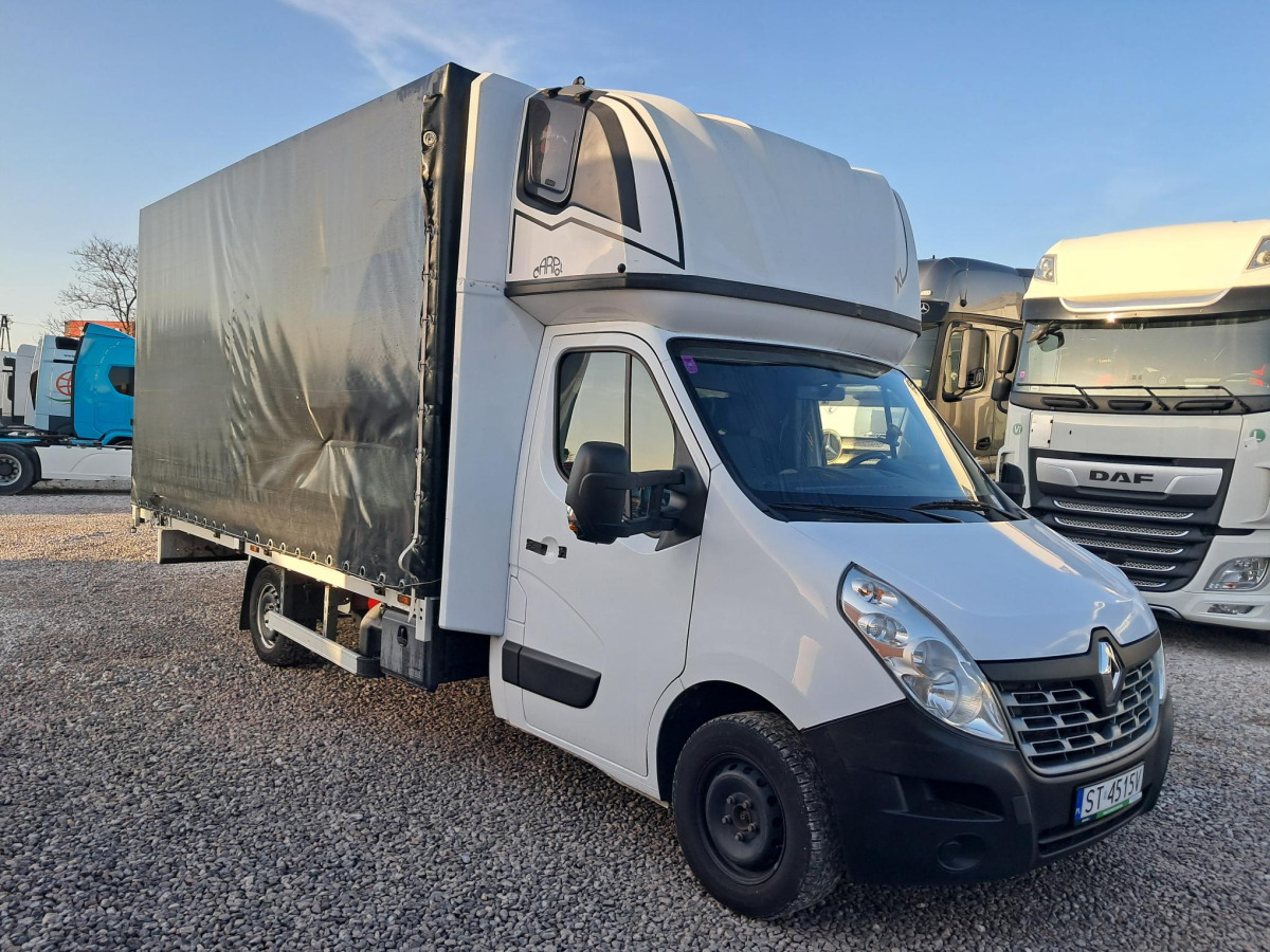 RENAULT MASTER PLANDEKA - Transportbil med kapell: bild 1 RENAULT MASTER PLANDEKA - Transportbil med kapell: bild 1