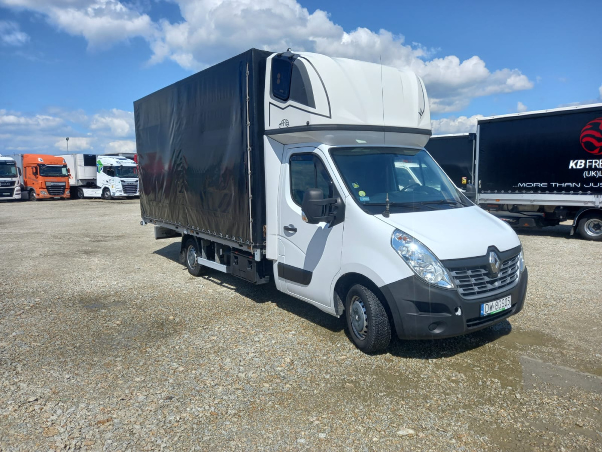 RENAULT MASTER PLANDEKA - Transportbil med kapell: bild 1 RENAULT MASTER PLANDEKA - Transportbil med kapell: bild 1